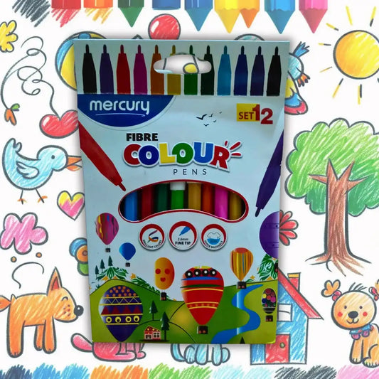 12 Markers Color VIP Panda